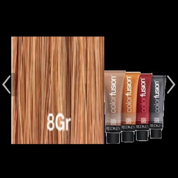 Redken color fusion 8Gr GOLD/red hair color - Picture 5 of 5